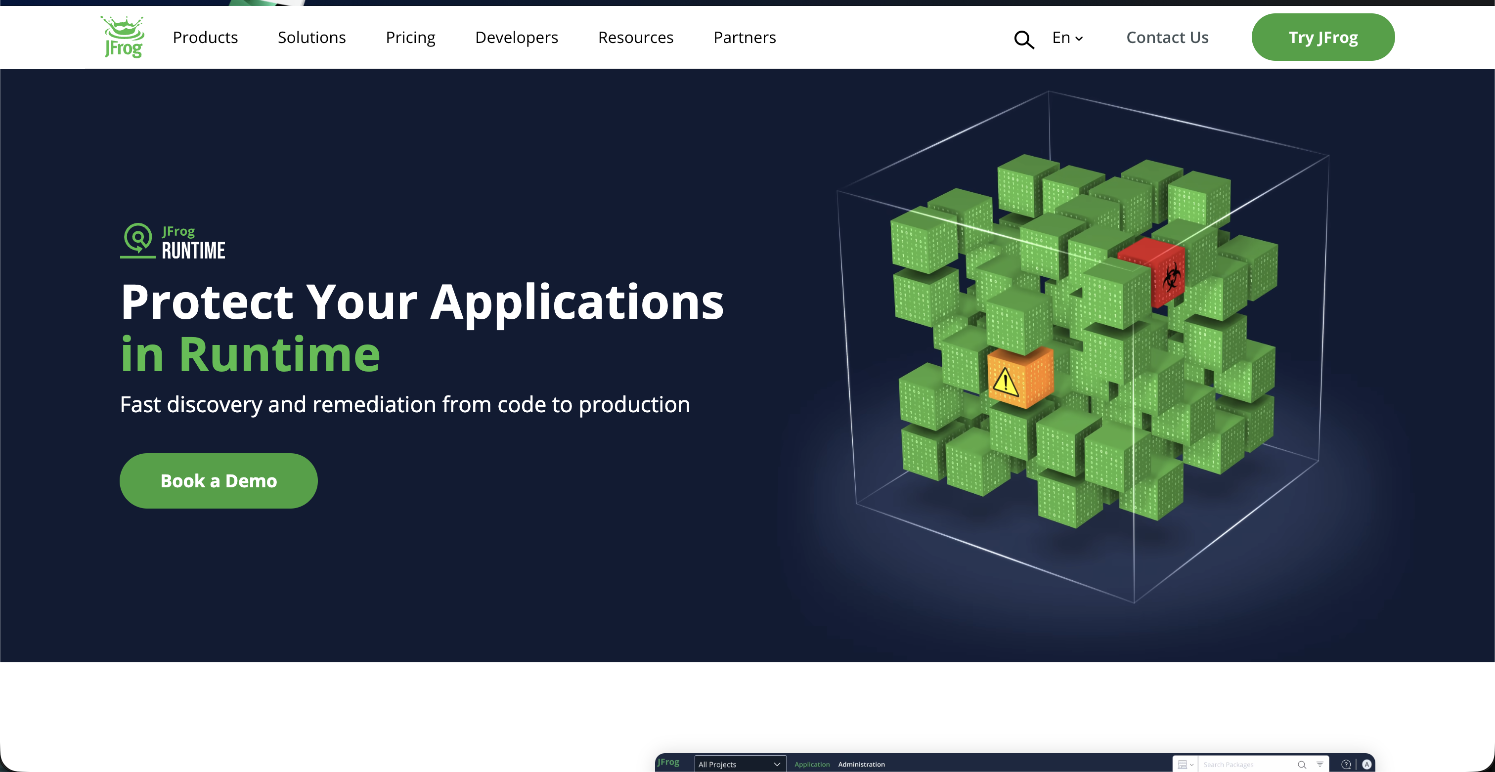 JFrog Runtime Security